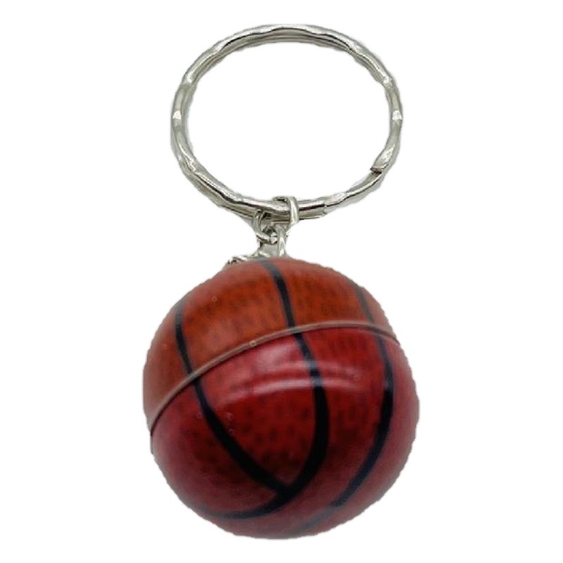 Llavero de Baloncesto Popular Transfronterizo, Llavero de Fútbol Miniatura Realista al por Mayor, Llavero con Forma de Globo Terráqueo