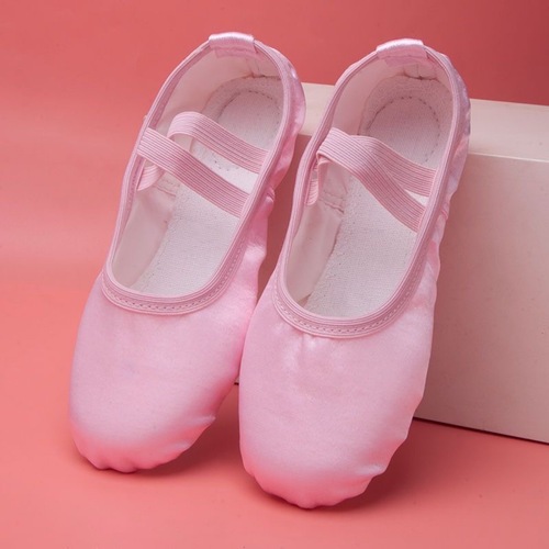 Children's dance shoes, slip-on cat claw shoes, blue ballet soft-soled formative yoga gymnastics dancing shoes