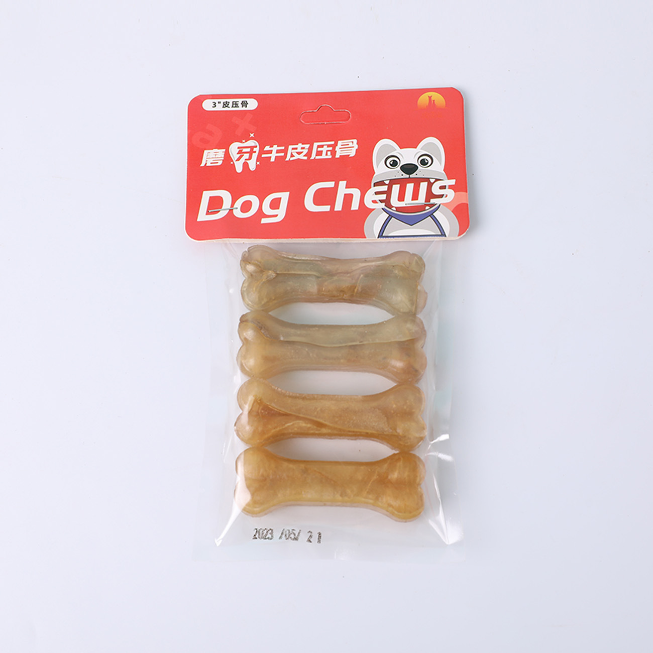 Palo molar para perros al por mayor Pipi Amoy general Pig Diente molar para perros Piel Represión de huesos Grandes Dientes Limpiador de dientes para perros Mordida para perros