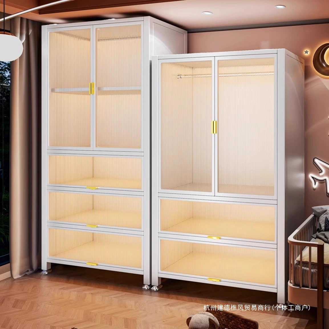 Simple children's storage system for home use, overall