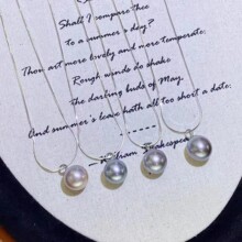 6823 DIY������� S925�y��朿��� �߹ǵ������y� ��9-13mm�A��