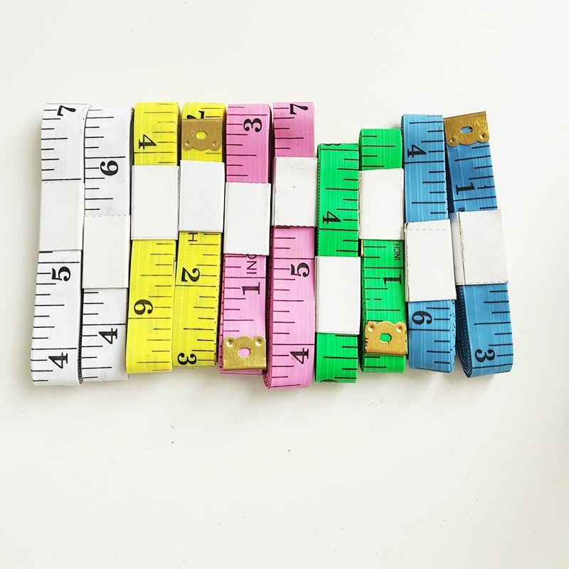 Regla de cuero suave Regla de fibra Regla de corte Regla de regalos Regla cm pulgadas Regla de impresión LOGO Regla de cinta