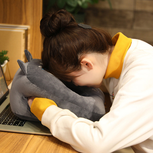 Classroom Pillow for Girls Sleeping Desk Office Nap Pillow Children's Reclining Pillow Primary School Students' Nap Essential Cushion