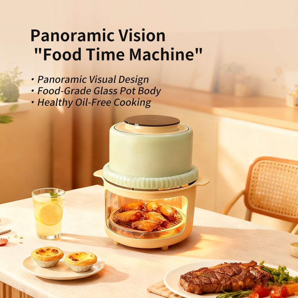 Factory Direct Supply of Household Air Fryers for Cross-Border E-Commerce 110V220V