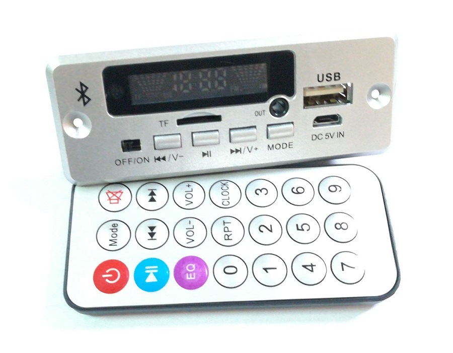 TF银色小遥控器