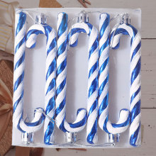 跨境批发新款圣诞树装饰塑料拐杖圣诞节装饰圣诞礼物家居装饰