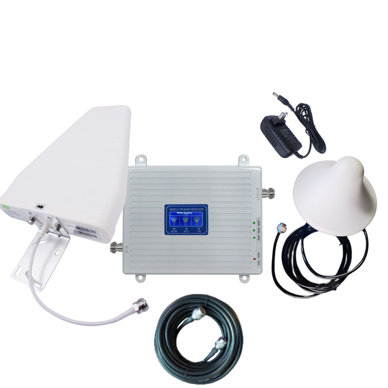 Foreign Trade European Russian Mobile Phone Signal Booster 900/1800/2100 Signal Amplifier for Mountainous Areas Foreign Trade European Russian Mobile Phone Signal Booster 900/1800/2100 Signal Amplifier for Mountainous Areas