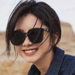 ネット赤同型方形日焼け止め高級感紫外線防止偏光サングラス男大枠顔小gmサングラス女