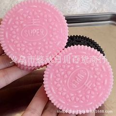小紅書と同じスタイルのオレオビスケット、シミュレーション食品玩具サンドイッチビスケット、超柔らかい減圧おもちゃ