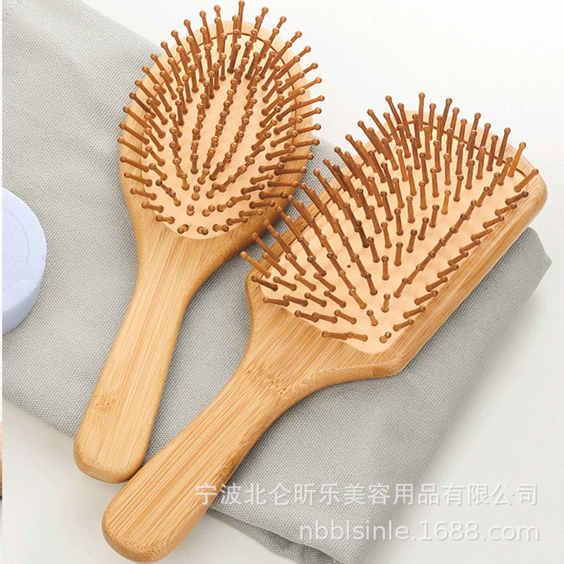 Peine de haya cojín de aire peine de masaje para mujeres de pelo largo especial hogar Meridiano peine de pelo airbag mullido peine al por mayor