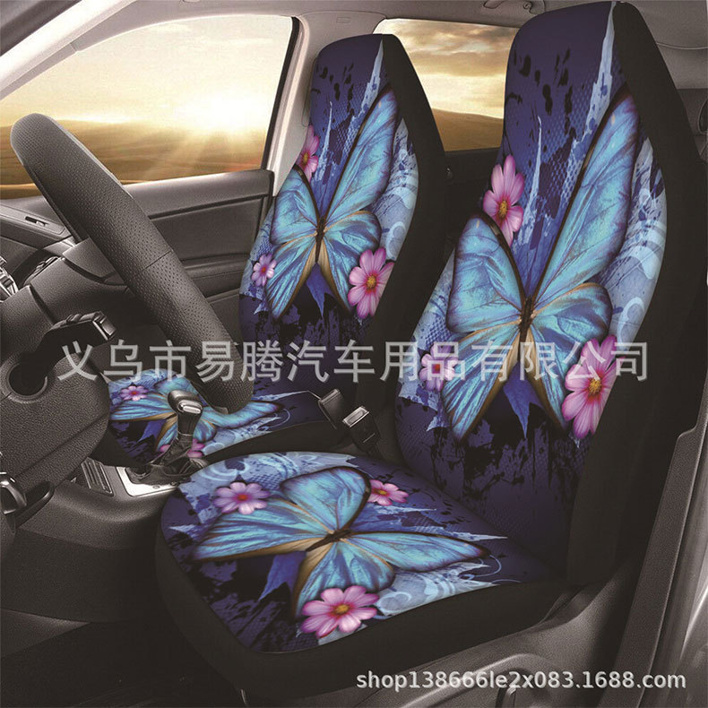 Best-Selling Printed Universal Car Seat Cover Protector Elastic Car Seat Cover Printed Car Seat Cover Full Coverage