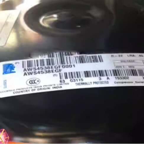 Aws4538 Compressor Aws4538Egf New Original Taikang Ice Cream Ice Machine Compressor