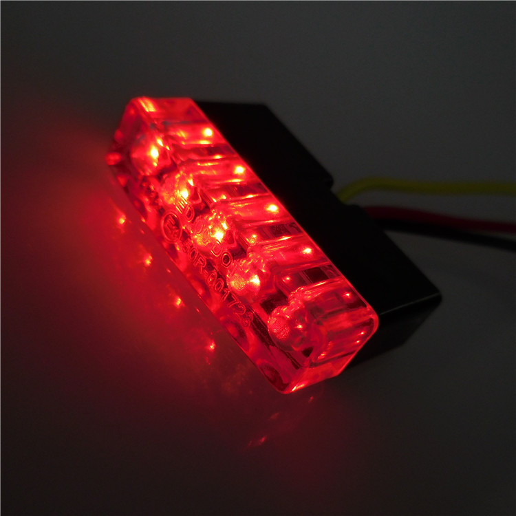 CH-2034 Electric Scooter Modified Rear Tail Light LED Mini Brake Light Motorcycle LED Small Night Light