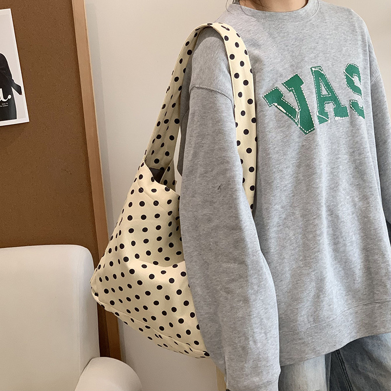 Bolsa de lona nueva gran capacidad de nicho casual ins todo-en - uno bolso de hombro, bolso de mano