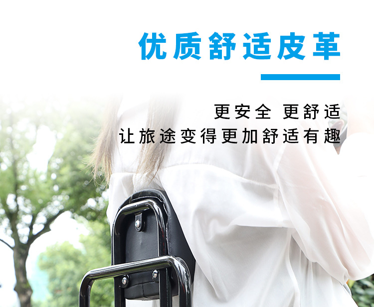 Qjmotor Qianjiang 125/150 Universal Rear Rack Foldable Rear Carrier Foldable Design Motorcycle