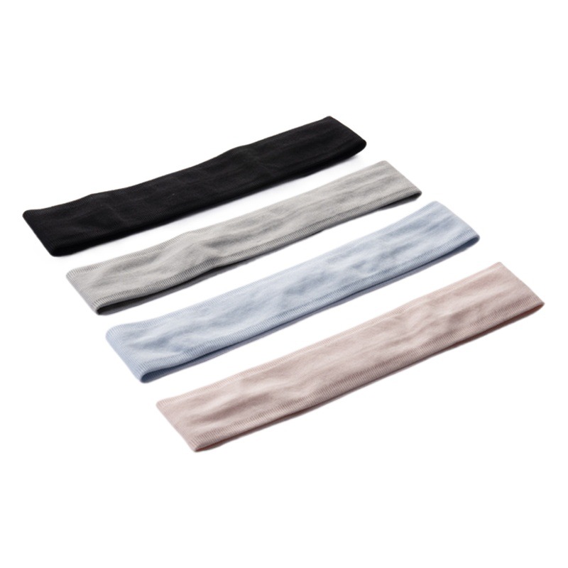 European and American Style Sports Headbands for Men, Breathable and Sweat-Absorbent, Fitness Sweatband for Women, Silicone Non-Slip, Yoga, Running, Quick-Drying