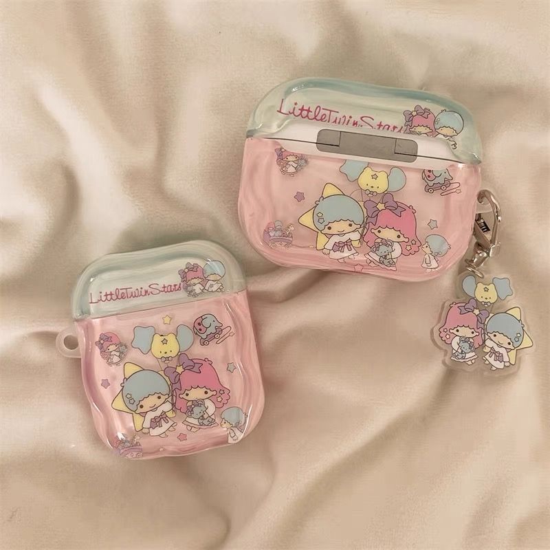 Cartoon contrast Gemini para airpodspro2 / 3 estuche de auriculares bluetooth AirPods4 generación estuche 5 image 5