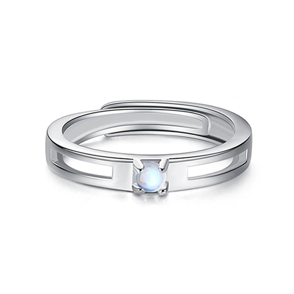 Tmall, one size ring for men and women for beloved, moonstone