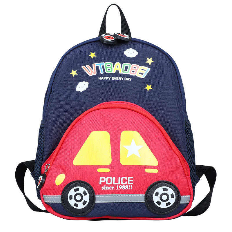 Coche mochila niños de Kindergarten hombres 1-3-5-6 años niños y niñas mochila bebé niños niña mochila