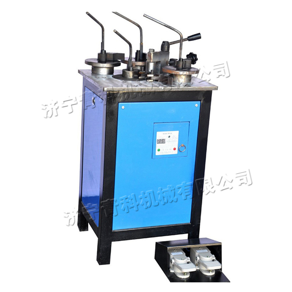 小型铁艺花型弯花机 管材型材压花折花机 数控金属花印加工设备