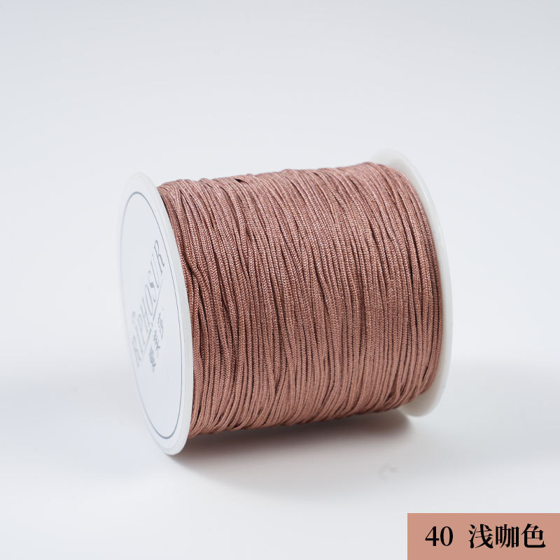 加密72号玉线0.8mm手绳编织绳手工编绳线手链串珠绳子diy文玩线绳|undefined