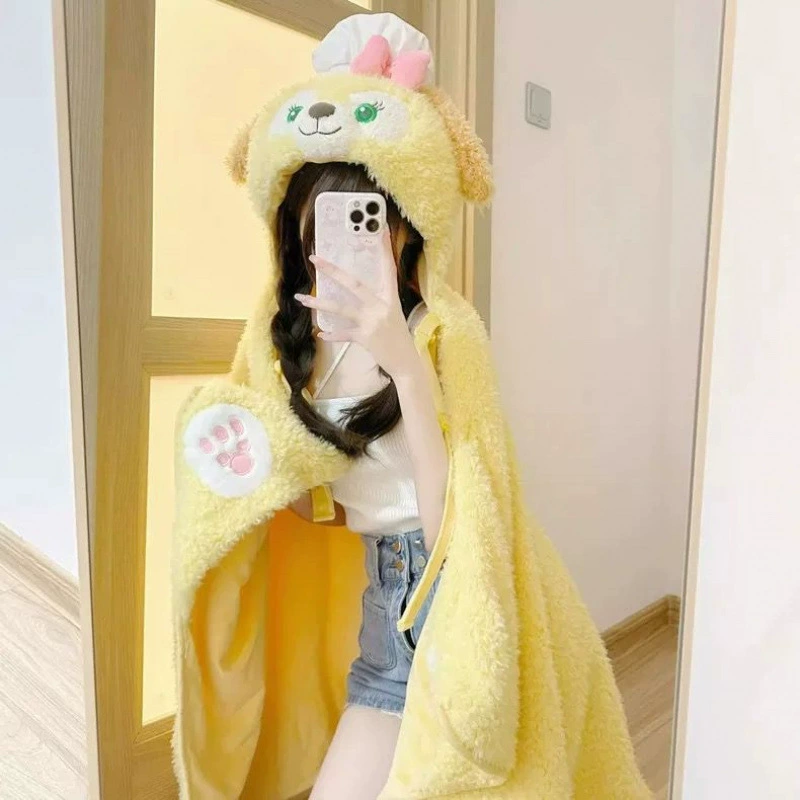 Cartoon cloak, duvet for students