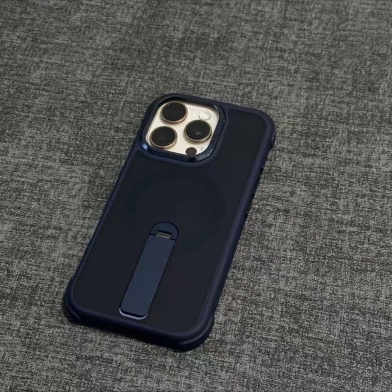 适用iPhone16promax站立式旋转磁吸支架手机壳苹果15肤感保护套14|undefined