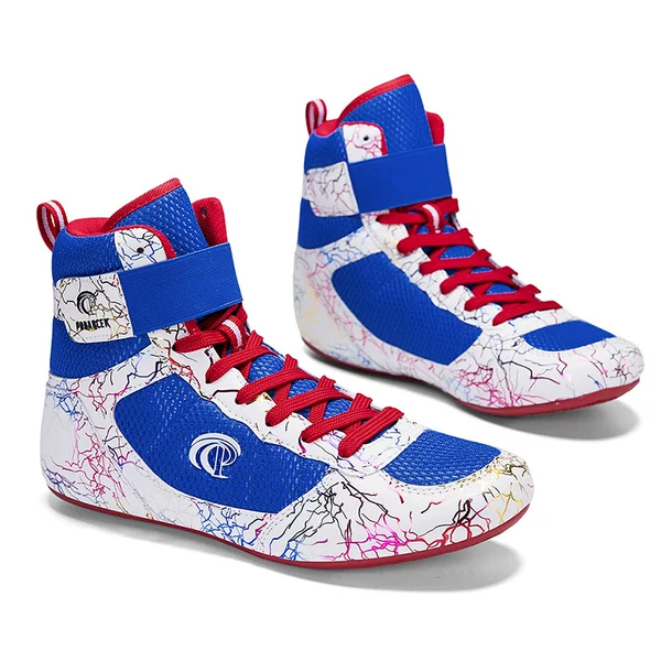Professional Competition Boxing Shoes for Fighting and Martial Arts, Indoor Mid-High Top, for Mixed Martial Arts Clubs, Men'S, Dropshipping Available