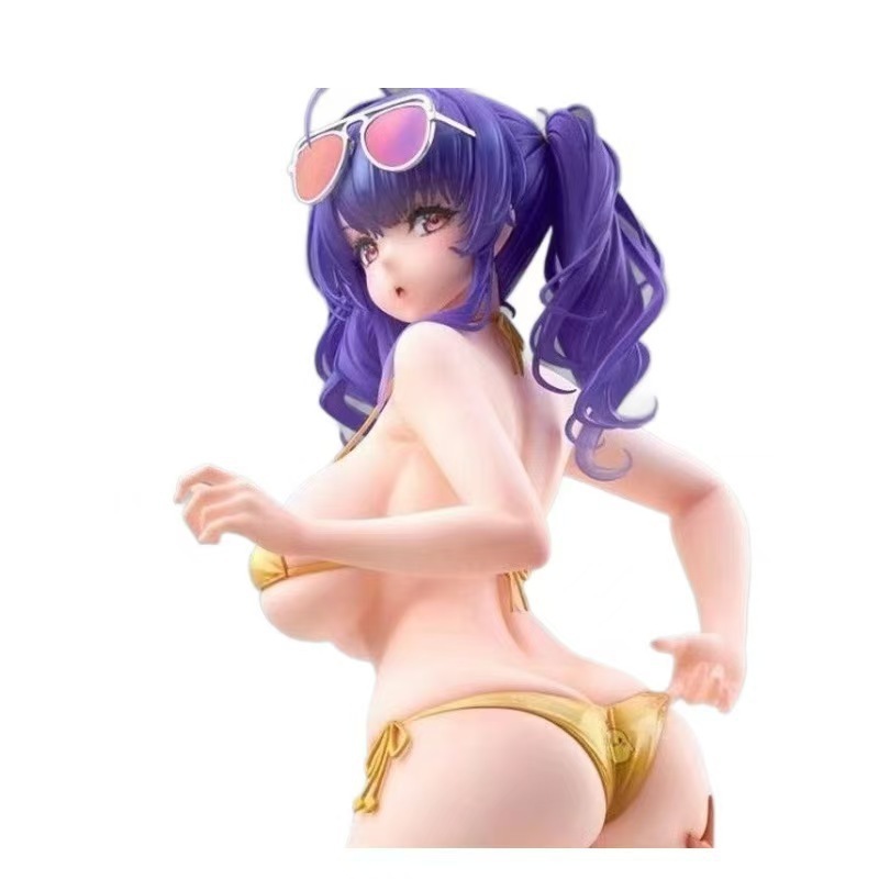 クロスボーダー ALTER アズールレーン 跪き水着 ポラ 二次元美少女 フィギュアモデル 装飾飾り|undefined