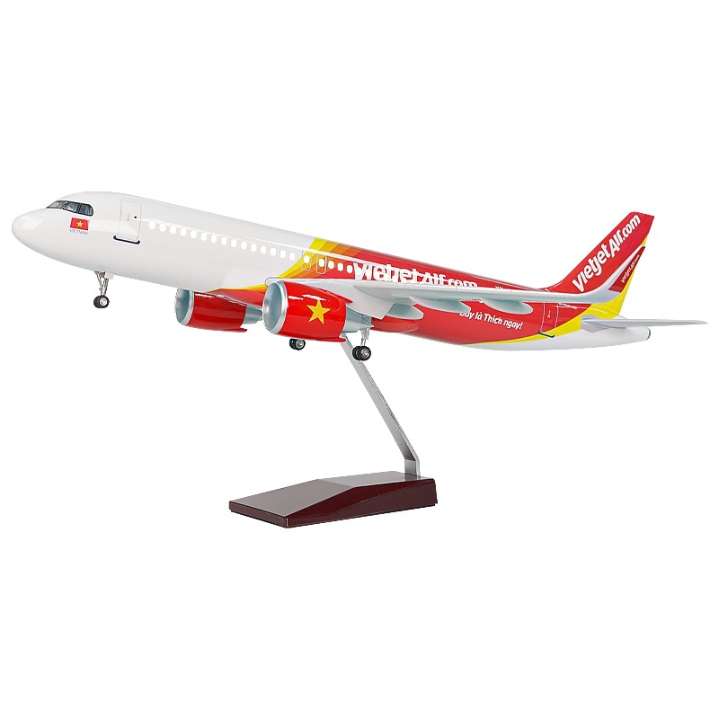 Emirates Scale 1:160 46cm A380 Emirates Modelo de avión de simulación ligera