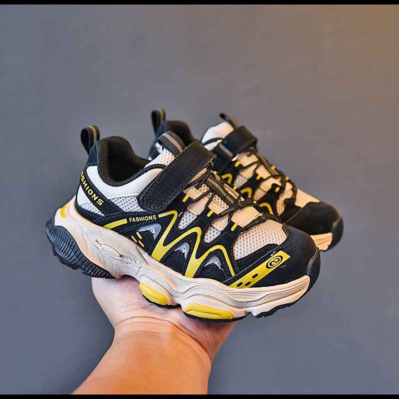 9928 Autumn New Boys' Casual Breathable Sports Girls' Korean Version Middle and Large Children's Running Student Trendy_voghion.com