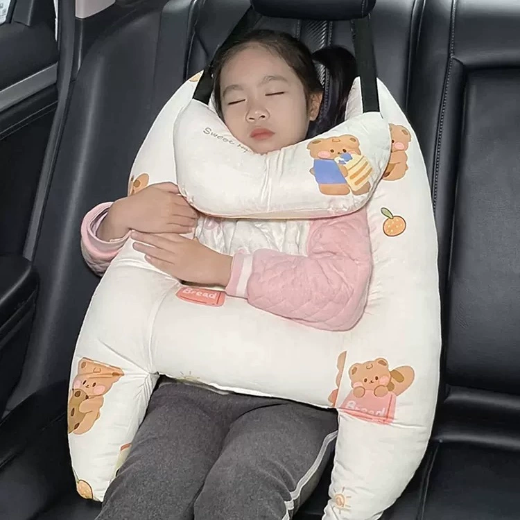 Автомобильный подголовник, детская подушка для сна, автомобильная подушка для дальних расстояний, подушка для заднего сиденья, автомобильная подушка