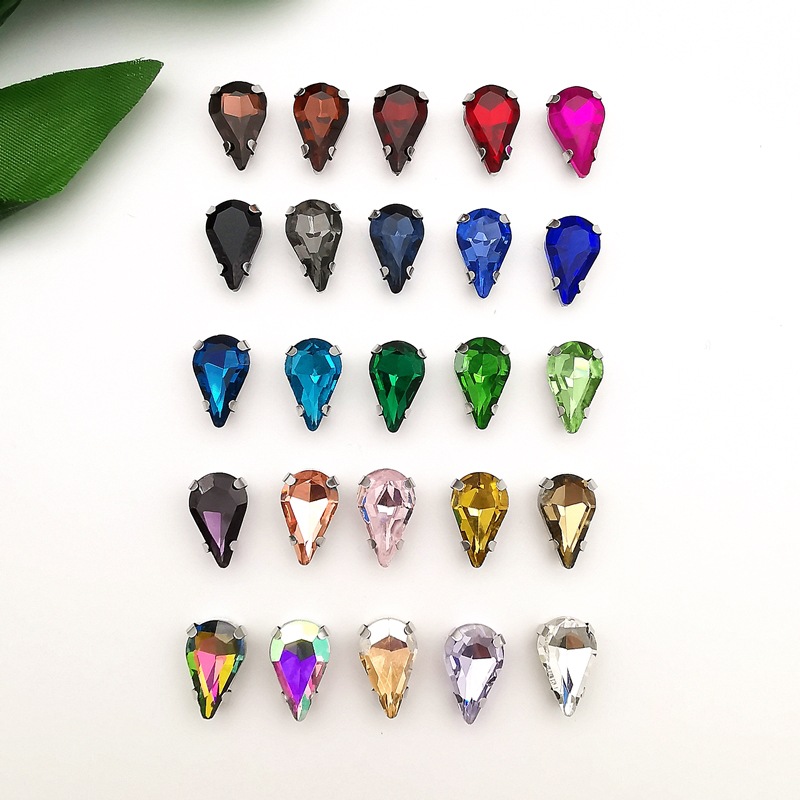 glass pendant drop-shaped