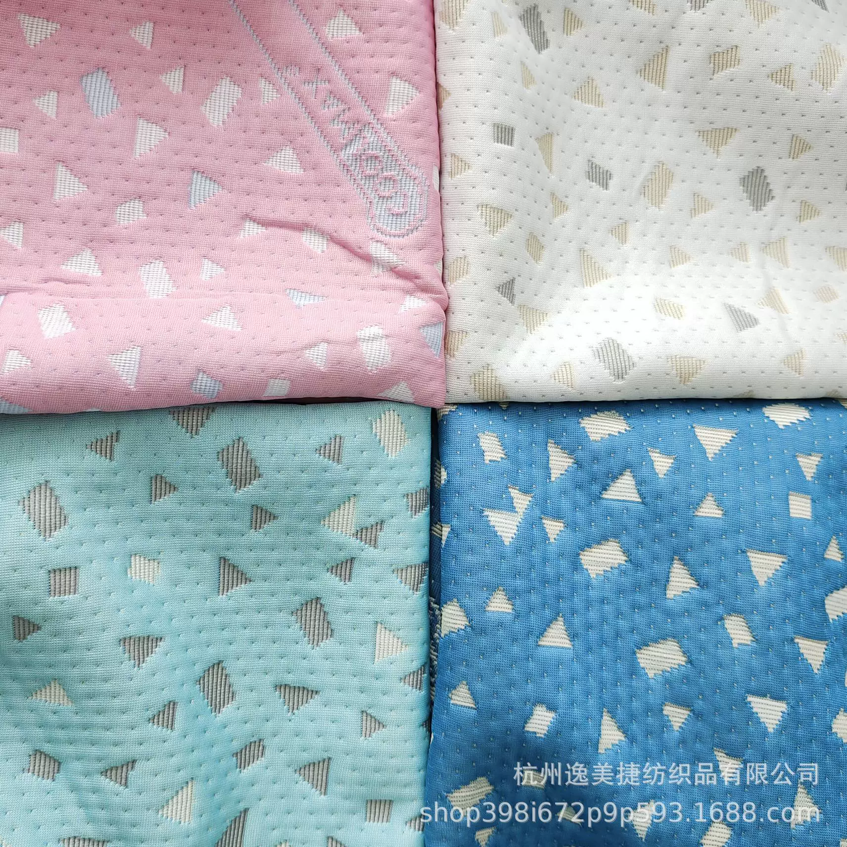 孕妇枕乳胶床垫套坐垫套多花色针织提花空气层面料四季通用可拿样
