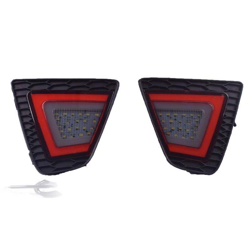 Feidu LED Rear Bumper Light for 2014-2015 Honda Fit (Brake light) - black