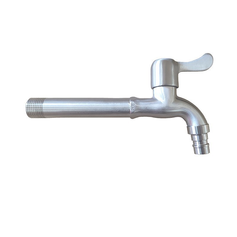 304 acero inoxidable rápido grifo de apertura 4 puntos pequeño grifo ingeniería transfronteriza al por mayor auténtico anti-corrosión a prueba de óxido grifo
