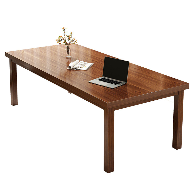 Mesa de comedor nórdica moderna simple y lujosa, mesa y silla de estilo japonés rectangular, mesa de comedor de sala de estar, pequeña casa