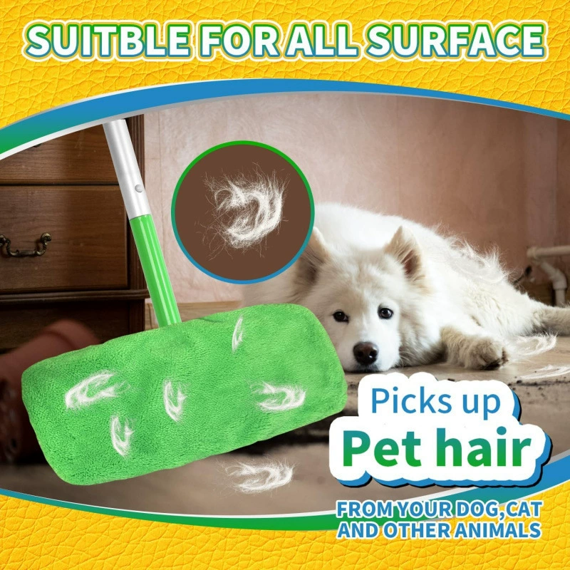 Совместимая с тряпкой для швабры Swiffer Sweeper многоразовая насадка для влажной и сухой уборки, плоская головка швабры