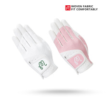 【跨境】M 高尔夫手套女士运动舒适防滑透气golf手套#双手