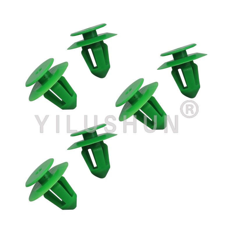 Aplicable a Mercedes Benz xinyida al por mayor panel de la puerta del coche guardia rueda ceja hebilla clip hebilla de nylon d501