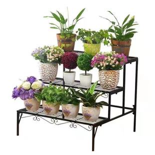 Foreign Trade Creative Ladder Detachable Flower Rack Indoor Green Plant Rack Living Room Balcony Multi-Layer Storage Rack Cross-Border Amazon