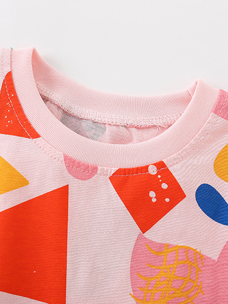Malwee traje de niñas verano nuevos pantalones elásticos de manga corta casuales para niños europeos y americanos traje de dos piezas para niños
