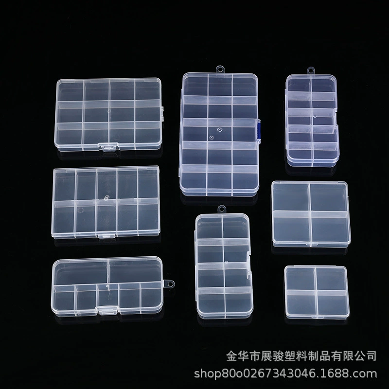 Ящик для хранения картриджей 10 ячеек 15 4 ячейки 8 pp прозрачный ящик для инструментов пластиковый ящик для хранения деталей ящик