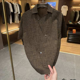 2026男士短袖POLO衫男装短袖T恤 男款上衣服轻奢