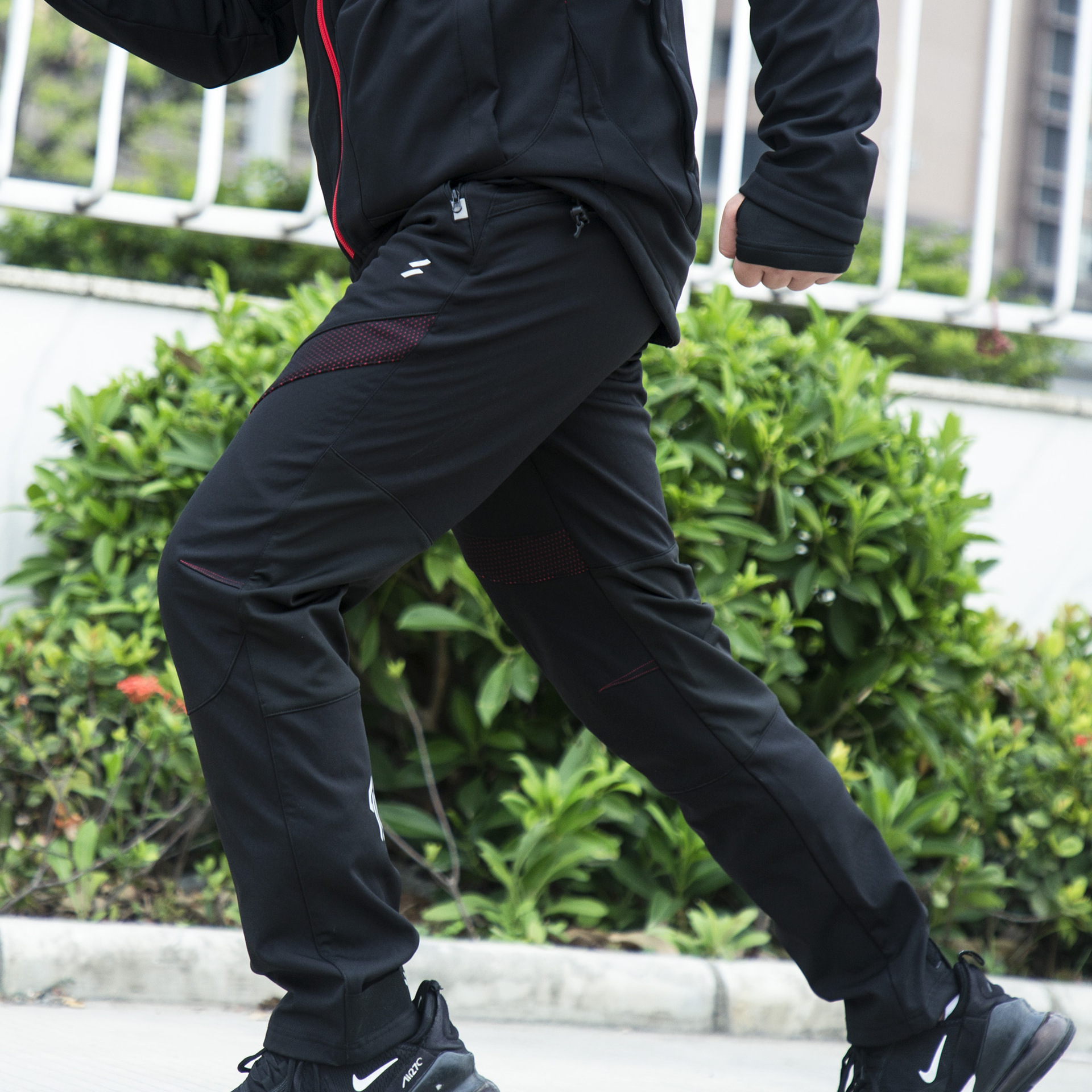 OEM山地自行車騎行褲長(zhǎng)褲男女春夏透氣休閑褲單車褲