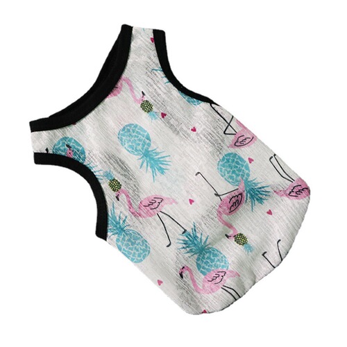 Pet cool clothes for summer outings, dog clothes, hot-selling colorful dog vests, cat and dog clothes, spring and summer pets