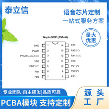 定 制语音芯片 语音方案设计开发 NY4P065JS14 OTP全系列推广