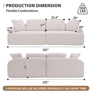 Tofu Block Sofa Italian Minimalist Internet Celebrity Straight Sofa Small Apartment Living Room Fabric Vacuum Compression Sofa