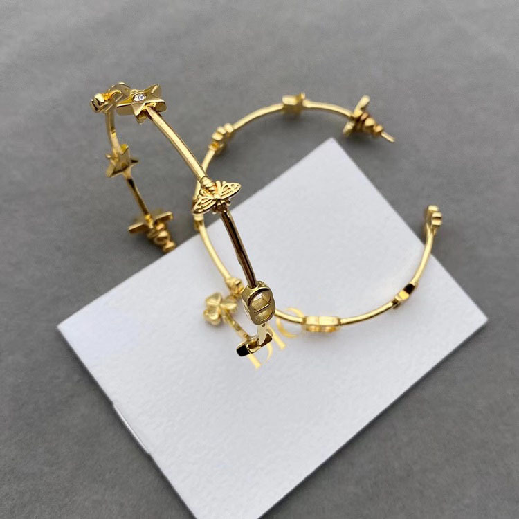 D's/Dijia CD small bee earrings simple r...