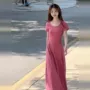 气质短袖修身夏季连衣裙